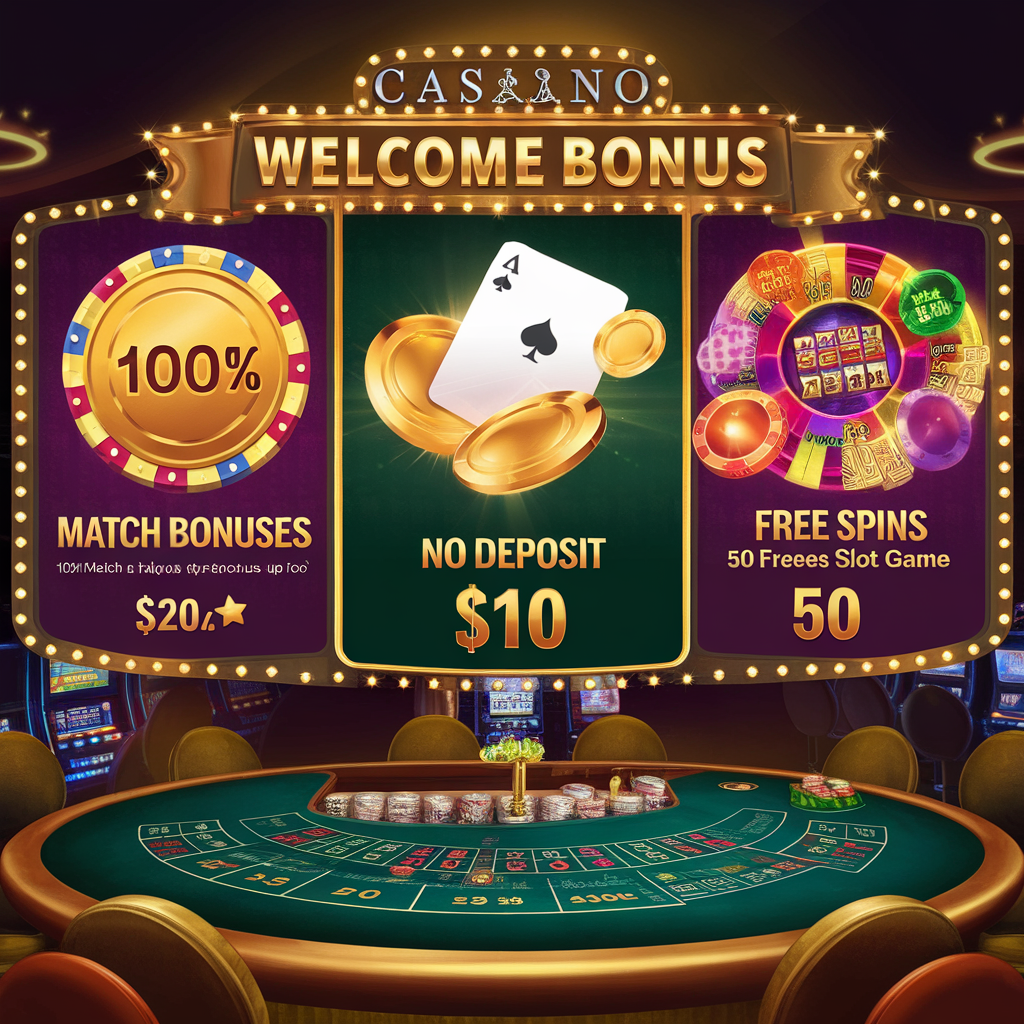 Types of Casino Bonuses