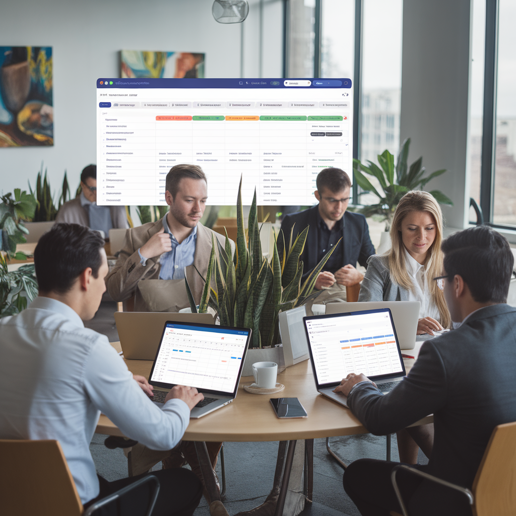 Airtable workflow automation in a modern business setting